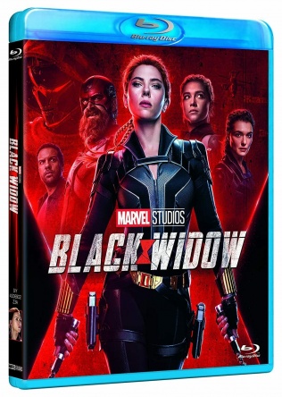 Locandina italiana DVD e BLU RAY Black Widow 